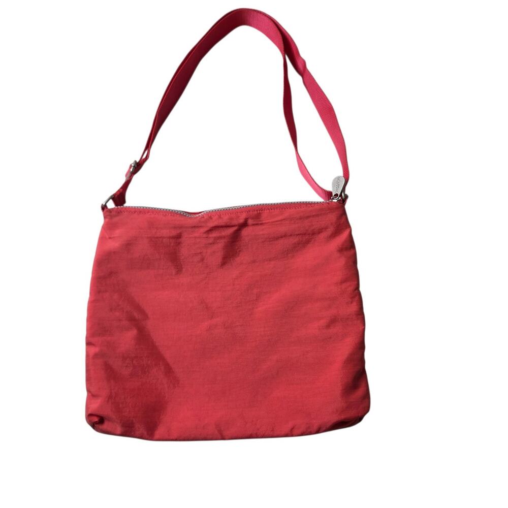 Baggallini Coral Nylon Travel Crossbody Bag/Purse Multiple Zippers Utility - Picture 5 of 13